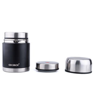 กระติกน้ำร้อนสแตนเลสสองชั้นเก็บความร้อนสำหรับอาหารและซุป - Product Image 6