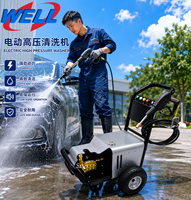 WEITE 1210C Laveuse à haute pression électrique professionnelle 220V 2.2KW 9.5LPM 120Bar pour lavage de voitures à eau froide