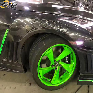 [รุ่น2ND สำหรับสไตล์ <span class=keywords><strong>Nismo</strong></span>] สำหรับนิสสัน GTR <span class=keywords><strong>R35</strong></span>คาร์บอนไฟเบอร์ทั้งตัวเครื่องบังโคลนน้ำหนักเบาพิเศษ - Product Image 6