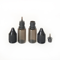 15ml 50ml 120ml Drop 10ml 30ml 60ml Bouteilles vides pour animaux de compagnie 100ml Flacon compte-gouttes en plastique V3 liquide avec bouchon de sécurité