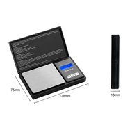 Mini Balanza de peso de diamante de oro electrónica de alta precisión, báscula de bolsillo, báscula de joyería Digital portátil
