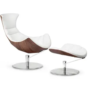 La vida moderna habitación dormitorio muebles de oficina perezoso sillones reclinables de cuero sillas de salón