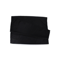 Sofort Lieferbar 3x5 Fuß Ganz Schwarze Einfarbige Polyester Flagge EN-71 AZO-FREI Zertifiziert Weich