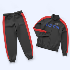 Premium Winter Custom Tracksuit <strong>Half</strong>-Zip Full-Zip <strong>Jacket</strong> Sportswear Raglan Sleeve Athleisure - Product Image 2