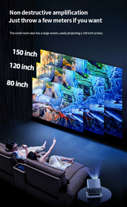 C8pro 4K LED Chiếu Với 1080P LCD Android 9 4000 Lumen Độ Sáng Xách Tay Cho Doanh Nghiệp Sử Dụng - Product Image 5