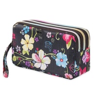 Vente en gros 2024 Portefeuille long pour téléphone portable pour femmes Pochette à motif géométrique Porte-monnaie en tissu