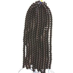 <strong>Black</strong> Color 2mm to <strong>10mm</strong> Agate Round Gemstone Loose <strong>Beads</strong> Make Wholesale - Product Image 1