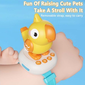 EPT Smart Bird Watch, Juguete Musical Interactivo para Niños Pequeños, Regalo de Pájaro Electrónico, Reloj de Mascota Electrónico, Aprendizaje del Habla, Loro - Product Image 3