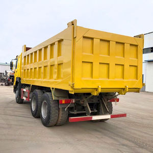 Китай SINOTRUK HOWO Дизель 371hp 375 лошадиных сил 6*4 левый использованный самосвал, сделано в Китае заводская цена на продажу - Product Image 3