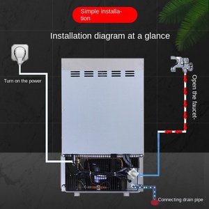 Automatic Block <b>Ice</b> Makers Industriales Crystal <b>Ice</b> Machine 300Kg <b>Ice</b> Making Machines - Product Image 4