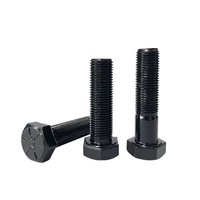 Tornillo de Cabeza Hexagonal UNC UNF Personalizado de Fábrica, Grado SAE 5 y 8, Óxido Negro, Alta Resistencia, Perno Hexagonal Imperial