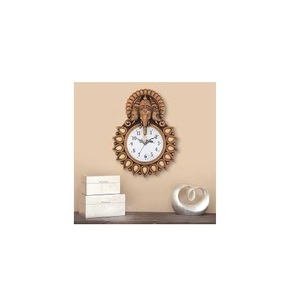 Hot Selling Customizable Metal Wall Clock Iron Material with <b>Quartz</b> Movement Needle Display Radio Feature for Home Decoration - Product Image 3