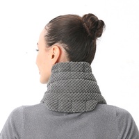 Aromatherapy Heated Neck Warmer Microwave Warm Neck Pillow Hot Pack Weighted Heat Wrap Long Neck Pillow