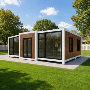 บ้านคอนเทนเนอร์สำเร็จรูป SUNRISE ขนาด 40 ฟุต ขยายได้ 20 ฟุต สำหรับตั้งในสวน - Product Image 1