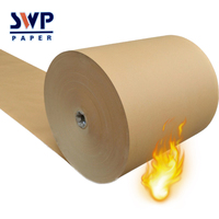 Papier kraft ignifuge directement de l'usine pour la fabrication de produits en papier résistants au feu