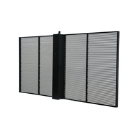 Écran d'affichage LED d'intérieur transparent 75%, p3.9, pour magasin de bijoux