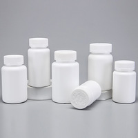 Bouteilles pharmaceutiques vides en PP/PET avec bouchon de sécurité enfant CR à ouverture par pression, conteneur pour capsules de médicaments