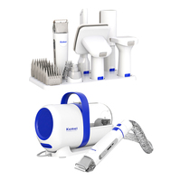 Kit de toilettage pour animaux de compagnie KEMEI Km-cw2098 avec tondeuses, coupe-poils, brosse lissante, brosse anti-peluches, éliminateur de poils de chien et de chat