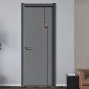 Hot Selling Cheap Customized High Quality Waterproof French PVC MDF HDF Interior Wooden <strong>Doors</strong> for House - Product Image 5