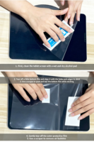 Protection d'écran pour tablette en PET transparent HD anti-rayures en gros pour iPad Air Pro Mini 7.8 10 11 12.9 13 pouces