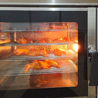 Four à Convection Électrique de Comptoir 4 Plateaux 4.5KW 220V, Mini Multi-Fonction, Neuf, Équipement de Boulangerie pour Pain, Modèle 2022