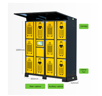 Casier à bagages en métal intelligent personnalisé Casier de livraison de colis intelligent Armoire de rangement étanche