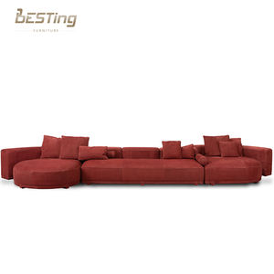 Juego <span class=keywords><strong>de</strong></span> sofás italianos, muebles reclinables, juego <span class=keywords><strong>de</strong></span> sofás Juliette en forma <span class=keywords><strong>de</strong></span> L - Product Image 1