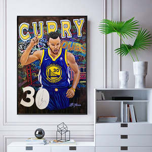 Giocatori di basket Art Life <span class=keywords><strong>Canvas</strong></span> painting For home and Gift Living Room Decor - Product Image 5