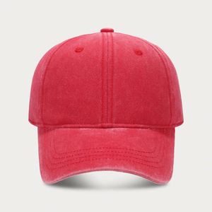 Casquettes de baseball en coton lavé de haute qualité en gros, en stock, ajustables, personnalisables, avec broderie 3D pour hommes - Product Image 4