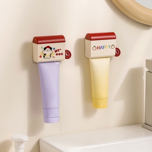 Dispensador manual creativo de pasta de dientes con clip para el hogar, accesorio de baño, dispensador de limpiador facial - Product Image 4