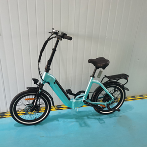 Bicicleta Plegable Personalizada OEM ODM con Batería de Litio, Cuadro de Aleación de Aluminio, Motor sin Escobillas de 250W con 7 Velocidades en el Buje Trasero - Product Image 5