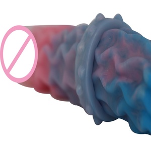 Juguetes Sexuales Realistas para Adultos Más Vendidos, Juguete Sexual de Goma con Forma de Pene, Dildo Doble para Mujeres con Bola Vibradora - Product Image 5