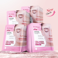 Masques Faciaux Anti-Âge et Hydratants au Collagène 25g OEM pour Peau Délicate, Effet Anti-Rides et Blanchissant