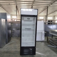 Refrigerador Comercial Vertical para Bebidas con Pantalla LED y Ruedas Giratorias para Enfriador de Bebidas de Bar