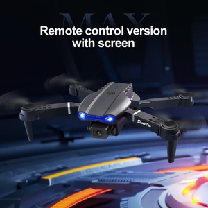 Dron E99 <span class=keywords><strong>Max</strong></span> 2025 sin Escobillas con Triple Cámara 4K HD 360 °   Quadcopter RC Plegable de Fibra de Carbono con Evitación de Obstáculos para Regalo - Product Image 1