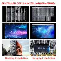 P2 P4 P6 P10 Interior/Exterior Cartelera Panel de publicidad Precio P3.91 Módulo de pared de video Alquiler de escenario Pantalla LED