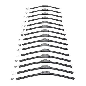 Best Seller Hot Selling U-Shaped Car Windshield Wipers with Wiper Arm Compatible 12 14 16 18 19 20 21 24 26 28 Inch Wiper Blade - Product Image 2
