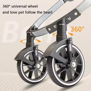 Poussette pliable et respirante pour animaux de compagnie, vente en gros du fabricant - Product Image 5