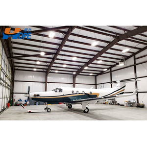 Hangar préfabriqué modulaire pour hélicoptères bon marché <span class=keywords><strong>Portail</strong></span> d'avion Bâtiment à structure en acier Cadre d'entrepôt Hangar d'avion pour la maison - Product Image 5