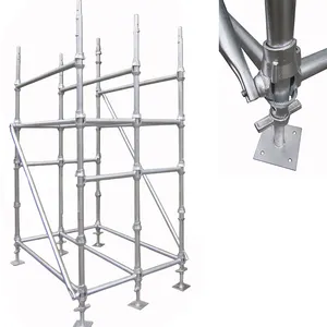 Konstruktion Stahl Cuplock Gerüst Metall Cuplock System Preise Gerüst Lieferant