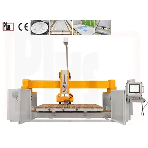 Eagle500 Chất lượng cao 5 trục 3D profiling máy cắt granite CNC cầu Saw đá