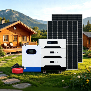 Système d'énergie solaire hors réseau de qualité supérieure 3-11KW avec stockage de batterie, équipement complet d'alimentation domestique - Product Image 1