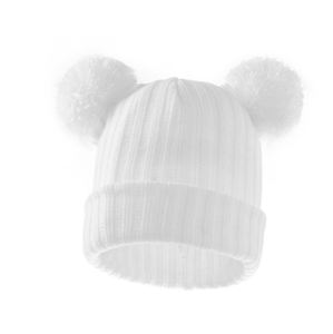 <span class=keywords><strong>Bonnet</strong></span> en tricot côtelé pour bébé fille et garçon 0.5-3 ans - Product Image 3