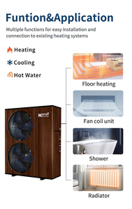 Bomba de Calor Comercial con Control WiFi y Energía Solar para Calefacción por Suelo en Hoteles y Hogares, R32 Ecológica para Climas Fríos - Product Image 2