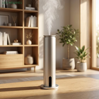 Diffuseur de parfum silencieux à brancher 100 ml, machine aromatique de bureau en métal avec minuterie intelligente, 1 an de garantie pour usage domestique et commercial