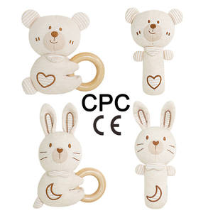 <span class=keywords><strong>ของ</strong></span>เล่นกระต่ายผ้าฝ้ายออร์แกนิคคุณภาพสูง CPC CE สำหรับเด็ก<span class=keywords><strong>ทารก</strong></span> ช่วยฝึกการได้ยินและการจับ <span class=keywords><strong>ของ</strong></span>เล่นเสริม<span class=keywords><strong>พัฒนาการ</strong></span>และบรรเทาอาการคันเหงือกสำหรับเด็กทารก - Product Image 1