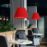 Pet Polyester Fiber Feutre LED Lustre Maison Chambre Plafond Abat-Jour Insonorisant