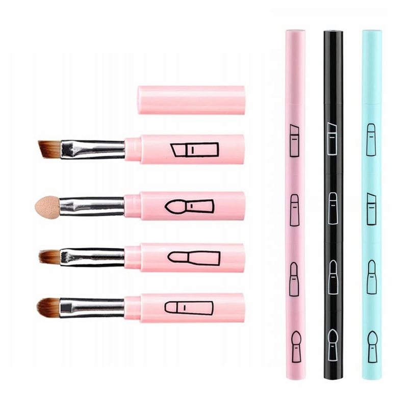 16 Pcs Marble Pattern Handle Beauty