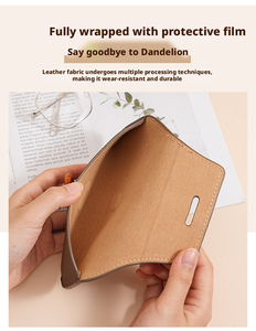 Bolsas de Almacenamiento al por Mayor, Nueva Bolsa de Cuero PU Suave, Estuche Protector para Gafas, Accesorios Portátiles para Gafas para Hombre y Mujer - Product Image 5