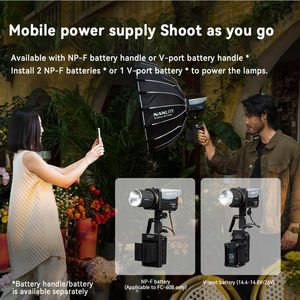 <span class=keywords><strong>Nanlite</strong></span> FC-120B FC-<span class=keywords><strong>60B</strong></span> LED 2700K-6500K ไฟวิดีโอสองสีแบบมืออาชีพ - Product Image 4